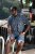 D555 ROLAND Printed Polo Shirt Navy - Polo shirts - Grote Maten Poloshirts Heren