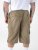 D555 Mason Cargo Shorts Sand - Shorts - Grote Maten Korte Broeken Heren