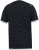 D555 DARREN Skull Printed T-Shirt With Double Layer On Hem & Cuff Black Reno - T-shirts - Grote Maten T-shirts Heren