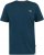 D555 ORSTON Reno Fabric Crew Neck T-Shirt With Chest Embroidery Blue Reno - T-shirts - Grote Maten T-shirts Heren