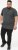 D555 ORSTON Reno Fabric Crew Neck T-Shirt With Chest Embroidery Black Reno - T-shirts - Grote Maten T-shirts Heren