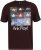 D555 DIVISION Official Pink Floyd Printed T-Shirt Burgundy - T-shirts - Grote Maten T-shirts Heren