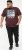 D555 DIVISION Official Pink Floyd Printed T-Shirt Burgundy - T-shirts - Grote Maten T-shirts Heren