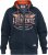 D555 HAMILTON Full Zip Hoody With Authentic 1996 Chest Print Denim - Sweaters & hoodies - Sweaters & Hoodies Grote Maten Heren
