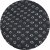 D555 Matlock Short Sleeve AOP Shirt With Hidden Button Down Black - Hemden - Overhemden Grote Maten Heren