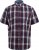 D555 Shields Button Down Collar Short Sleeve Shirt With Pocket Red Check - Hemden - Overhemden Grote Maten Heren