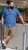 D555 Hartlepool Short Sleeve Vintage Car AOP Stretch Shirt Blue - Hemden - Overhemden Grote Maten Heren