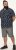 D555 Farnborough Short Sleeve Guitar AOP Shirt With Hidden Button Down Black - Hemden - Overhemden Grote Maten Heren