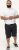 D555 Woking Dry Wear Fully Elasticated Polyester Shorts Navy - Sportkleding & Outdoor - Grote Maten Sportkleding Heren