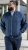 D555 Ealing Lightweight Zip Through Jacket With Zip Pockets Navy - Jassen - Grote Maten Herenjassen