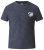 D555 Agler Waffle T-shirt Charcoal - T-shirts - Grote Maten T-shirts Heren