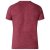 D555 Chalmer Couture Space Dye T-shirt Red - T-shirts - Grote Maten T-shirts Heren