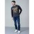 D555 Neill Long Sleeve T-shirt Black - T-shirts - Grote Maten T-shirts Heren