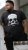 D555 Hucknall Skull Monochrome Printed Crew Neck T-shirt Washed Black - T-shirts - Grote Maten T-shirts Heren