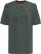 D555 Poole Circle Wave Printed Crew Neck T-shirt Khaki - T-shirts - Grote Maten T-shirts Heren