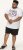 D555 SYDNEY Multi Coloured Bondi Beach Printed T-Shirt White - T-shirts - Grote Maten T-shirts Heren