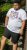 D555 SYDNEY Multi Coloured Bondi Beach Printed T-Shirt White - T-shirts - Grote Maten T-shirts Heren