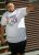 D555 SYDNEY Multi Coloured Bondi Beach Printed T-Shirt White - T-shirts - Grote Maten T-shirts Heren