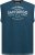 D555 Havant San Diego Printed Sleeveless T-Shirt French Navy - T-shirts - Grote Maten T-shirts Heren