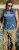D555 Havant San Diego Printed Sleeveless T-Shirt French Navy - T-shirts - Grote Maten T-shirts Heren