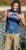 D555 Havant San Diego Printed Sleeveless T-Shirt French Navy - T-shirts - Grote Maten T-shirts Heren