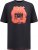 D555 Uxbridge Official ACDC Band Printed Crew Neck T-Shirt Washed Black - T-shirts - Grote Maten T-shirts Heren