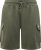 D555 Wigan 1 Elasticated Waist Fleece Cargo Shorts Khaki - Joggingbroeken & shorts - Joggingbroeken & Shorts Heren Grote Maten