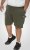 D555 Wigan 1 Elasticated Waist Fleece Cargo Shorts Khaki - Joggingbroeken & shorts - Joggingbroeken & Shorts Heren Grote Maten