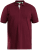 D555 Grant Polo Shirt Maroon - Polo shirts - Grote Maten Poloshirts Heren