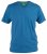 D555 Signature V-neck T-shirt Blue - T-shirts - Grote Maten T-shirts Heren