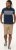 D555 Swansea Cut And Sew Crew Neck T-Shirt Navy - T-shirts - Grote Maten T-shirts Heren