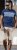 D555 Swansea Cut And Sew Crew Neck T-Shirt Navy - T-shirts - Grote Maten T-shirts Heren