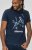 D555 Cameron Official Terminator Printed Crew Neck T-Shirt Dark Navy - T-shirts - Grote Maten T-shirts Heren