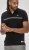 D555 Stafford Cut And Sew Embroidery Stripe Short Sleeve Polo Black - Polo shirts - Grote Maten Poloshirts Heren