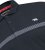 D555 Stafford Cut And Sew Embroidery Stripe Short Sleeve Polo Black - Polo shirts - Grote Maten Poloshirts Heren