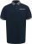D555 Ilkeston Jacquard Collar & Cuff Short Sleeve Pique Polo Navy - Polo shirts - Grote Maten Poloshirts Heren