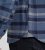 D555 Shrewsbury Long Sleeve with Chest Pocket Blue/Navy Check TALL SIZES - HERENKLEDING MT-6XLT - Tall Kleding Heren