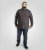 D555 Sheffield Long Sleeve AOP Micro Gold Shirt Navy - Hemden - Overhemden Grote Maten Heren