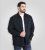 D555 Cleveley Long Sleeve Heavy Shacket Overshirt Navy - Hemden - Overhemden Grote Maten Heren