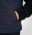 D555 Northampton Hybrid Sherpa Quilted Micro Fleece Jacket Navy - Jassen - Grote Maten Herenjassen