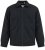 D555 Epsom Harrington Jacket with Zip Through Collared Melton Black - Jassen - Grote Maten Herenjassen