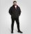 D555 Fretwell Padded Softshell Jacket with Detachable Hood Black - Jassen - Grote Maten Herenjassen