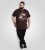 D555 Barnsley Guitar and Amp Crew Neck T-Shirt Burgundy - T-shirts - Grote Maten T-shirts Heren