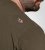D555 Stockton Gorilla Playing Drums Crew Neck T-Shirt Khaki - T-shirts - Grote Maten T-shirts Heren