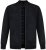 D555 Enrique Gebreid Chenillevest Met Rits Zwart - Sweaters & hoodies - Sweaters & Hoodies Grote Maten Heren