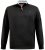 D555 Russel Fleece Sweatshirt with Chest Embroidery Black - Sweaters & Hoodies - Sweaters & Hoodies Grote Maten Heren