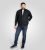 D555 Gillingham Gebreid Vest Met Rits En Voering Donkerblauw - Sweaters & hoodies - Sweaters & Hoodies Grote Maten Heren