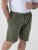 D555 Mitchell 1 Stretch Shorts met Elastische Taille Khaki - Joggingbroeken & shorts - Joggingbroeken & Shorts Heren Grote Maten