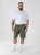 D555 Mitchell 1 Stretch Shorts met Elastische Taille Khaki - Joggingbroeken & shorts - Joggingbroeken & Shorts Heren Grote Maten