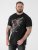 D555 Elliot T-shirt met Veelkleurige Gitaarprint - T-shirts - Grote Maten T-shirts Heren